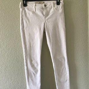 Hollister White Skinny Jeans